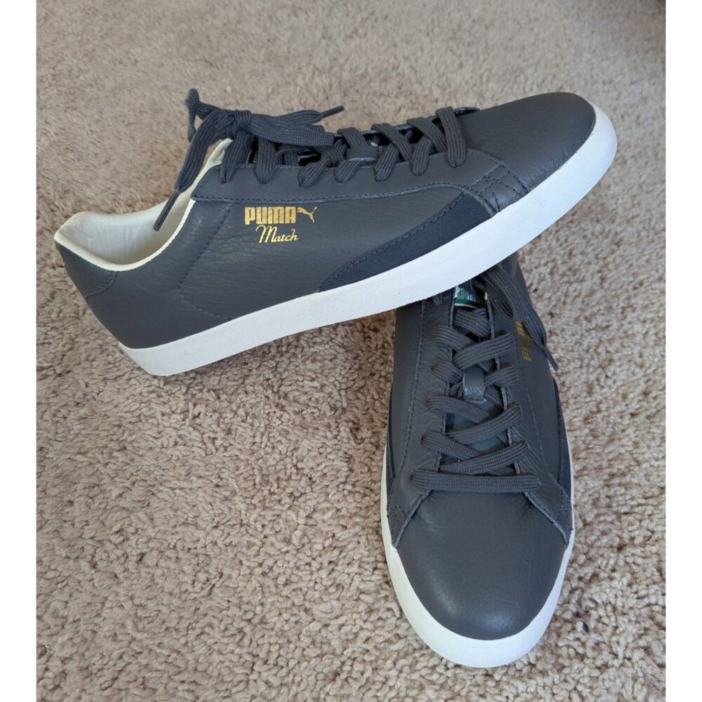 PUMA Men's Match Pro Athletic Sneakers sz Us 10.5 EUR 44 Gray New in Box-lp